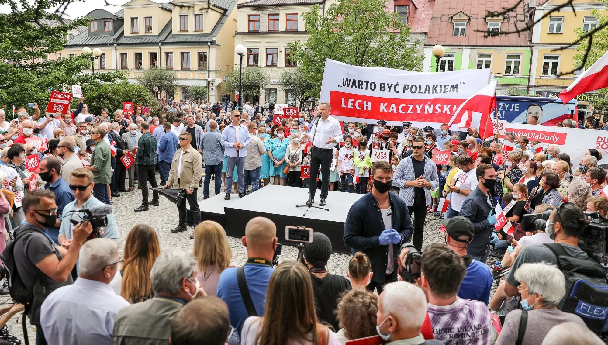 Duda w Białej Podlaskiej: dziś jesteśmy bezpieczniejsi