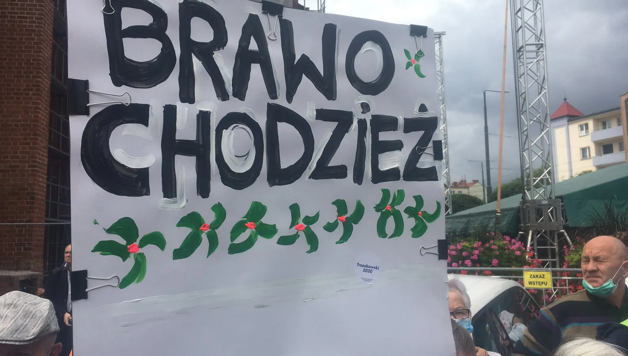 Trzaskowski w Gorzowie Wlkp.: w nocy będę spał z żoną