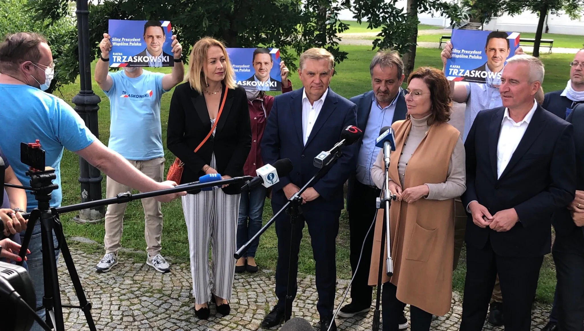 Suwałki: za Trzaskowskim agitowała... Kidawa-Błońska