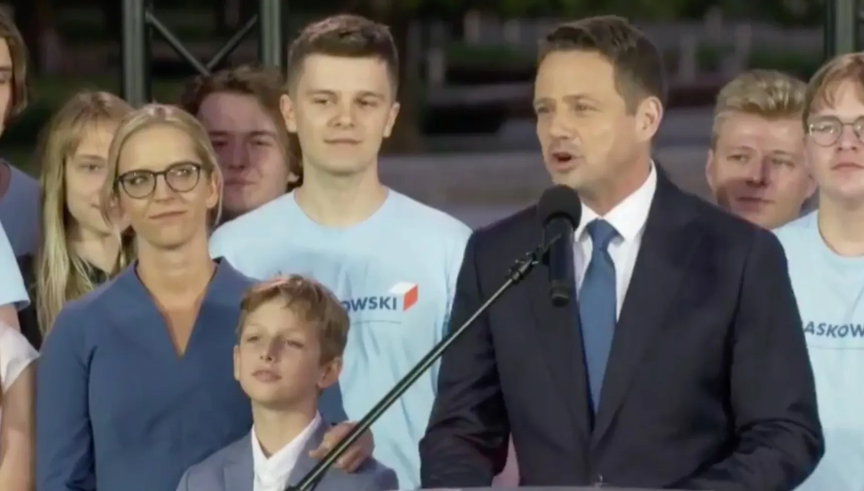 Trzaskowski przegrywa w exit poll, jednak przekonuje: Nic nas nie pokona!