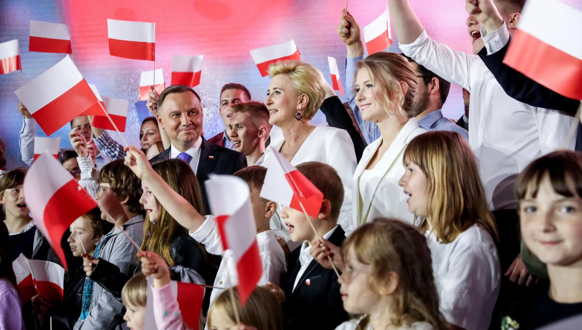 W Łomży zdecydowanie wygrał Duda