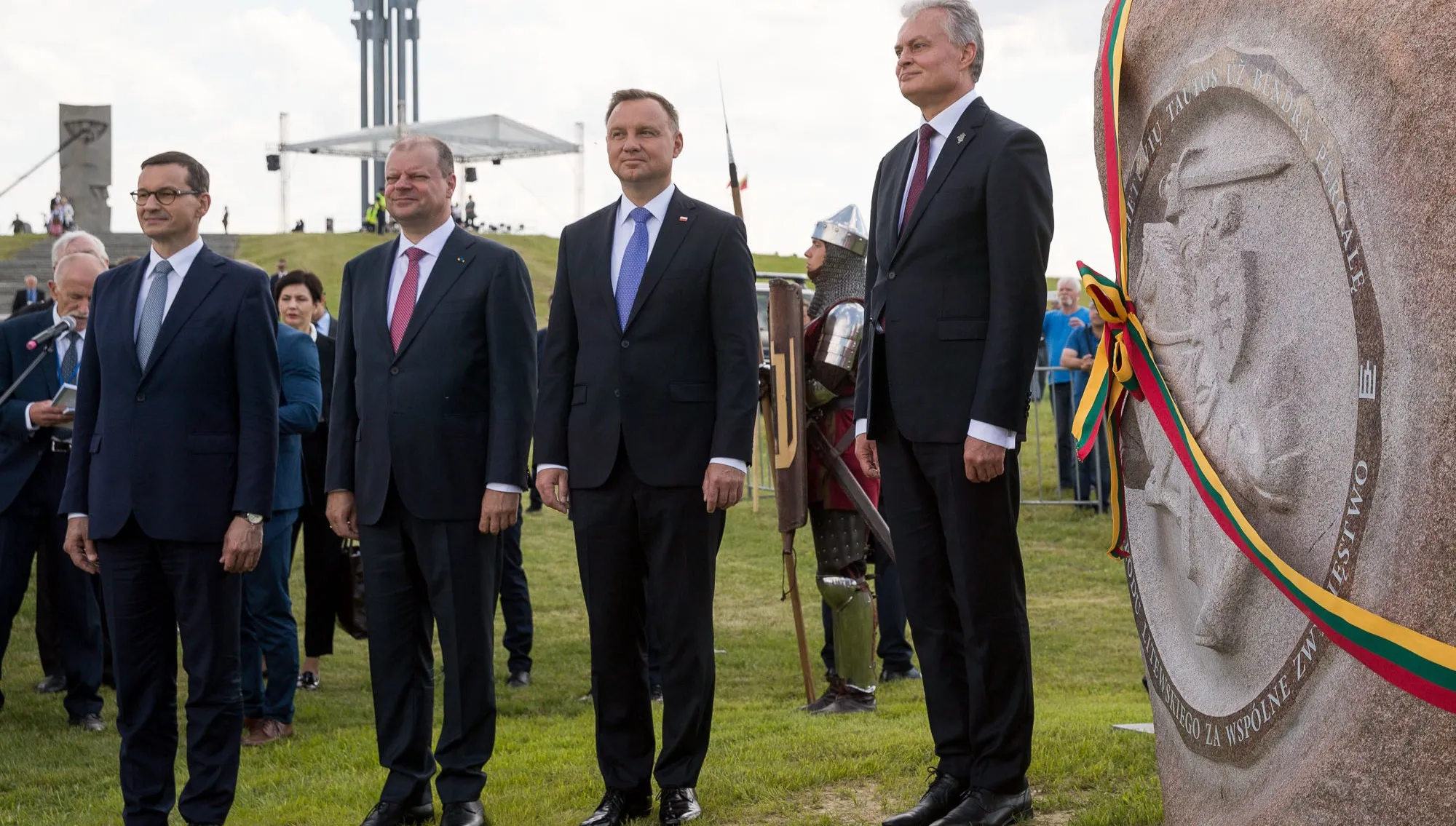 Odsłonięto pomnik poświęcony Litwinom