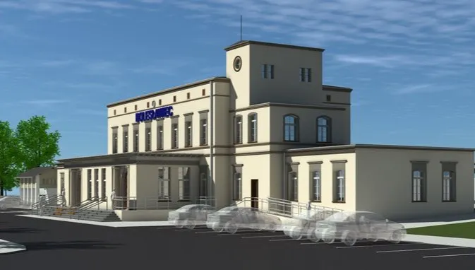 W Bolesławcu uruchomiono dworzec tymczasowy