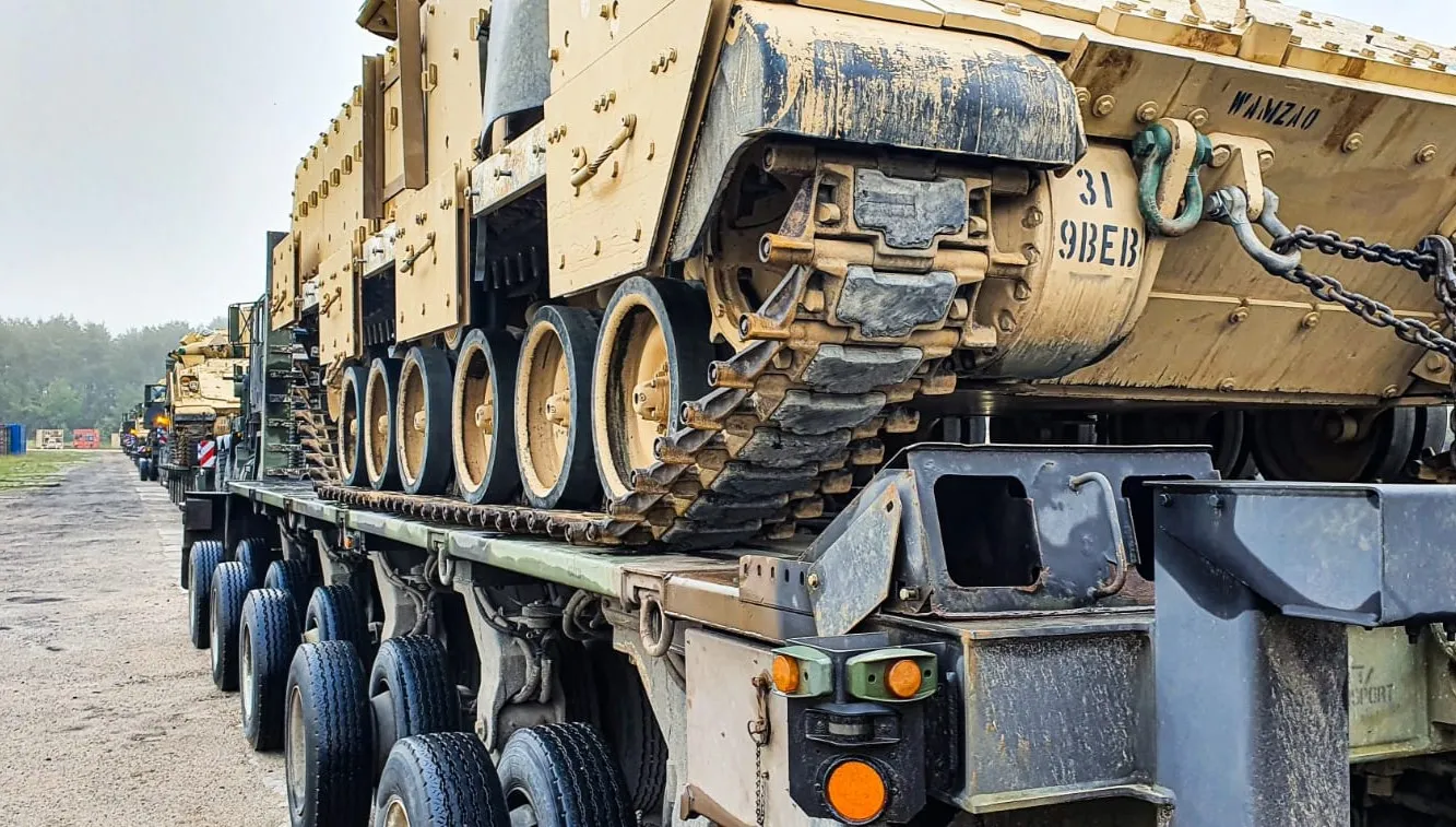 Amerykańscy żołnierze przylecieli na Defender-Europe 20