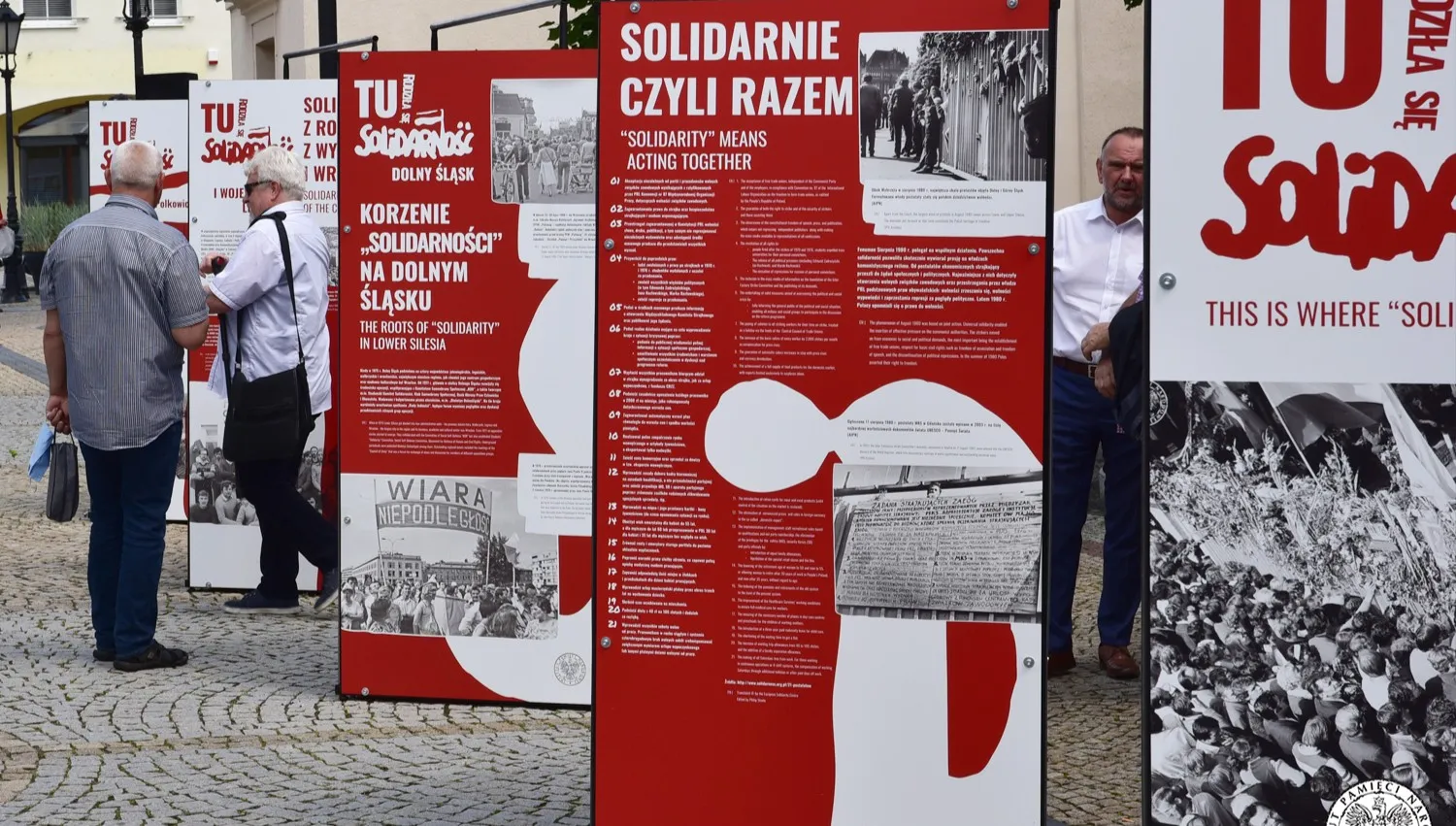 W Polkowicach otwarto wystawę „TU rodziła się Solidarność"