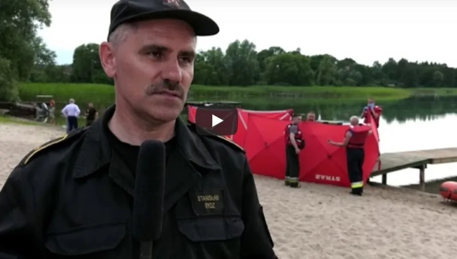 Mężczyzna utonął w jeziorze pod Choszcznem