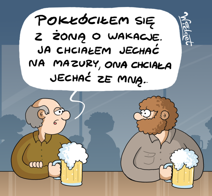 Kłótnia o wakacje