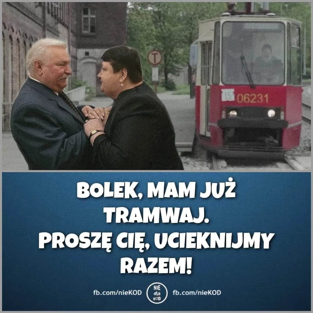 Bolek, mam już tramwaj!