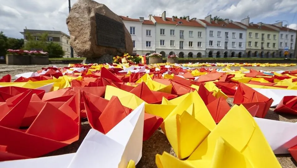 Tysiące papierowych łódeczek dla Łodzi
