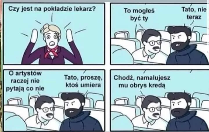 Czy jest na pokładzie lekarz?
