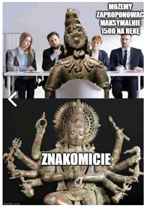 Rozmowa o pracę chyba poszła dobrze