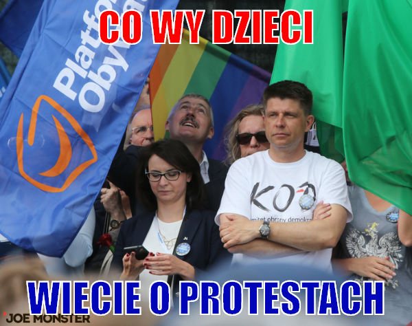 Ryszard, weteran protestów