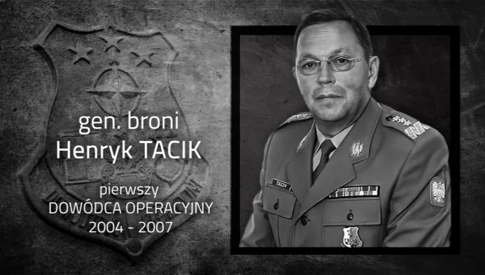 Zmarł gen. Henryk Tacik - pierwszy wojskowy przedstawiciel Polski w NATO 
