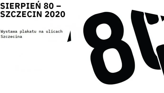 Plakaty na 40. rocznicę Porozumień Sierpniowych