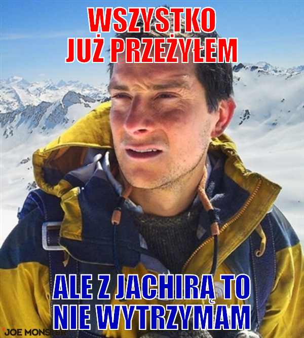 Bear Grylls i Jachira