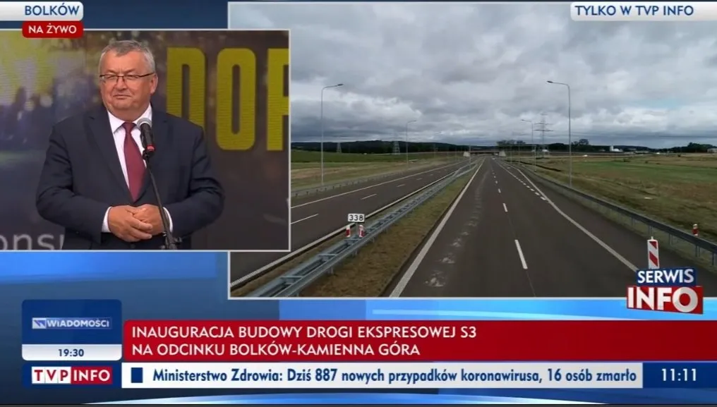 Witek: minister Adamczyk wykazał się konsekwencją
