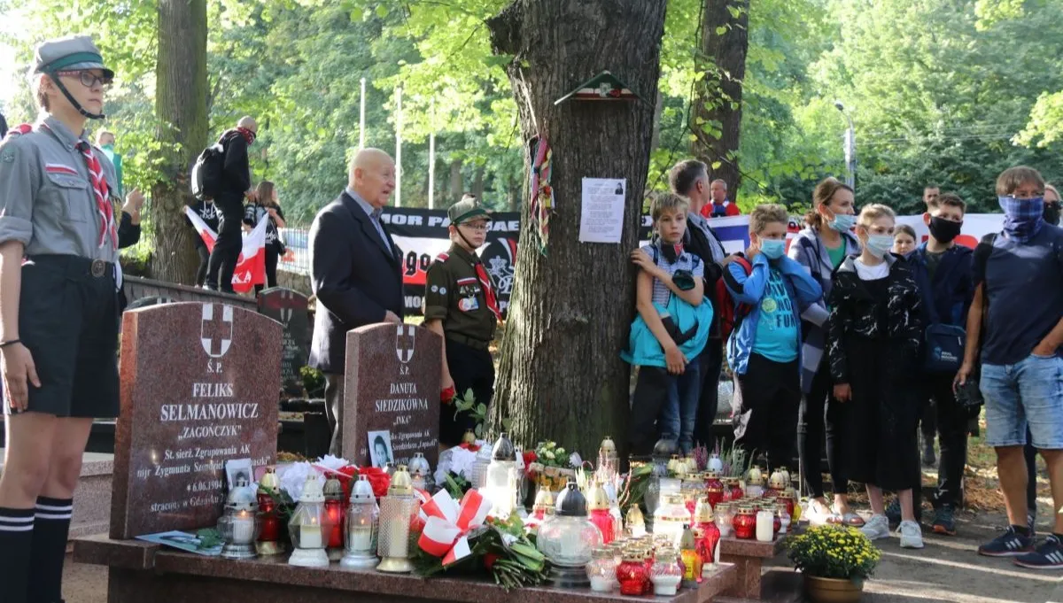 Gdańsk pamiętał o rocznicy śmierci "Inki" i "Zagończyka"