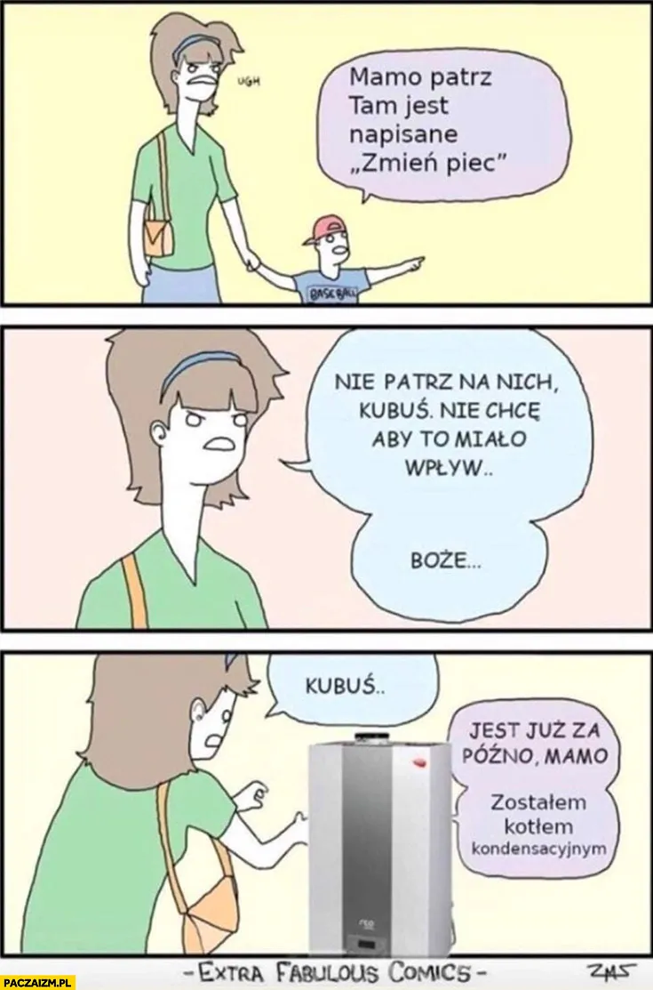 Zmień piec