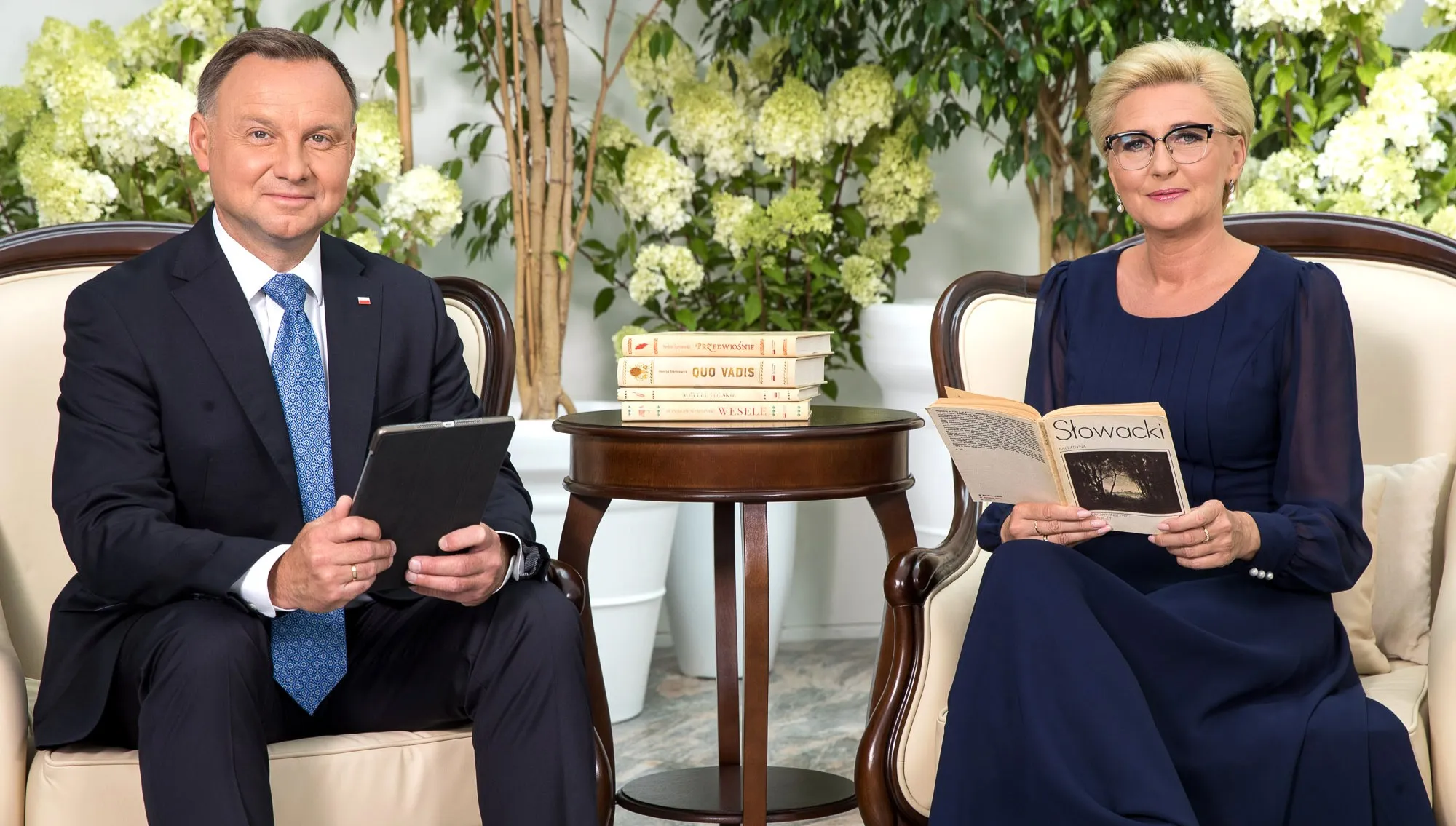 Para prezydencka czyta "Balladynę" z podziałem na role! Zaprasza też na Narodowe Czytanie