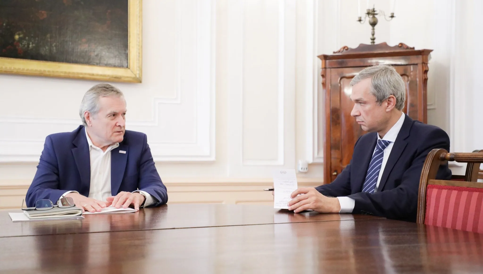 Minister kultury spotkał się z Pawłem Łatuszką