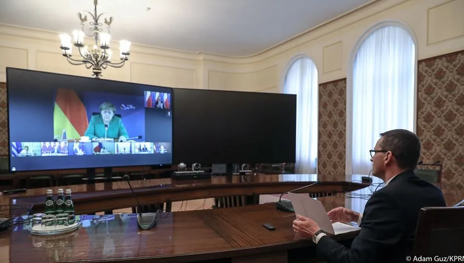 Wideokonferencja premiera z liderami UE