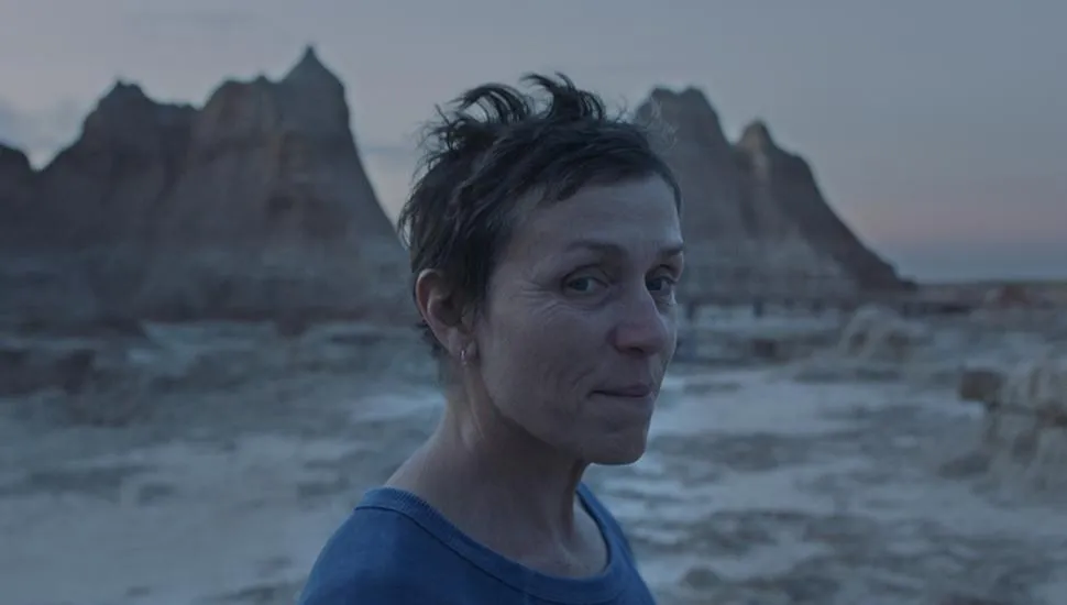kadr z filmu "Nomadland"