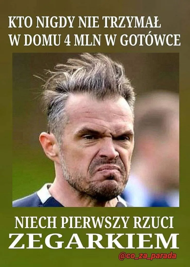 Niech pierwszy rzuci zegarkiem!