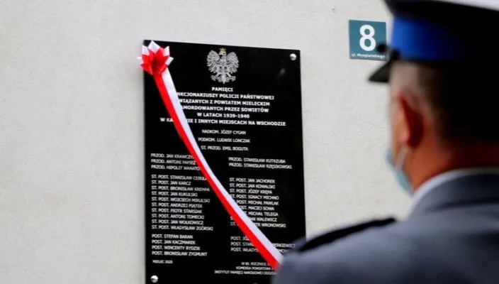 W Mielcu uczczono policjantów pomordowanych przez Sowietów