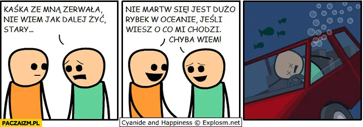 Dużo rybek w oceanie