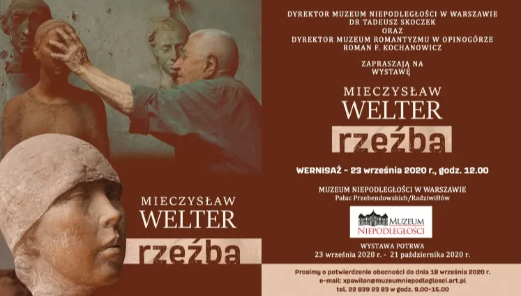 Wystawa rzeźb Mieczysława Weltera w Muzeum Niepodległości