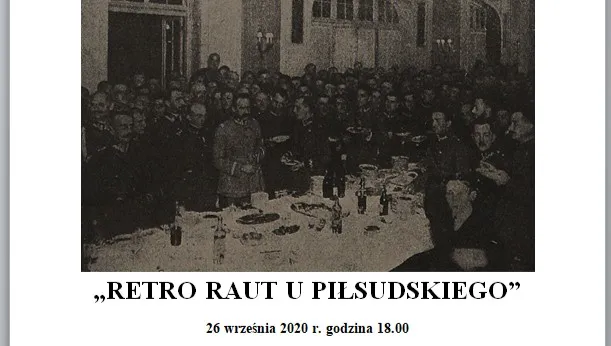 Na Zamku Królewskim "Retro raut u Piłsudskiego"