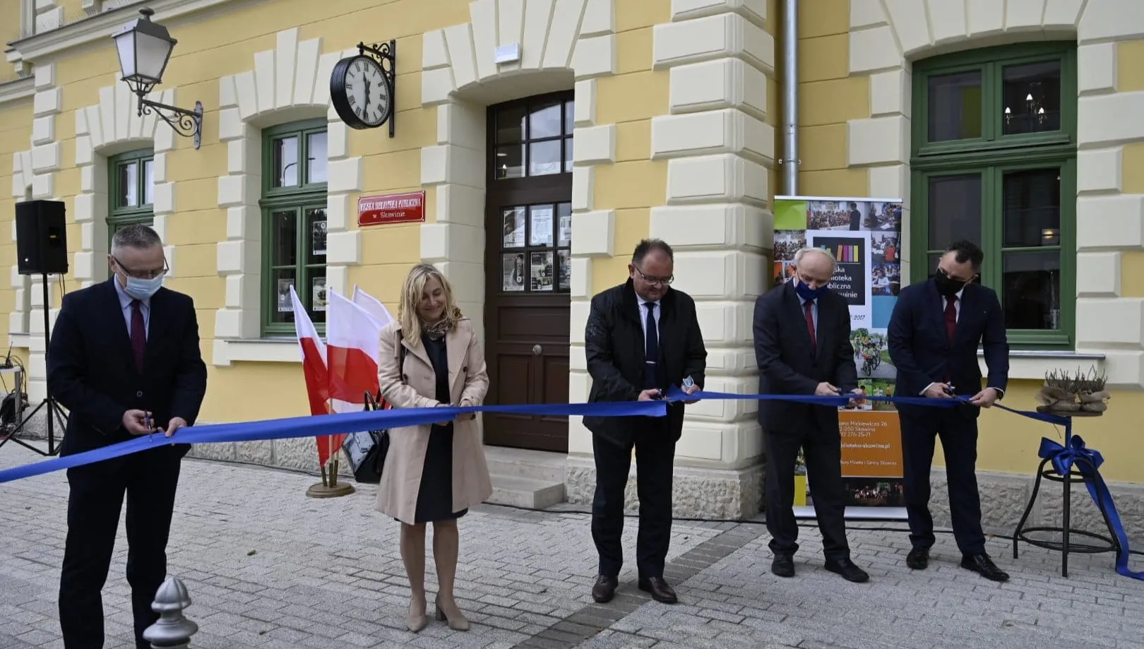 Zabytkowy dworzec w Skawinie już po remoncie