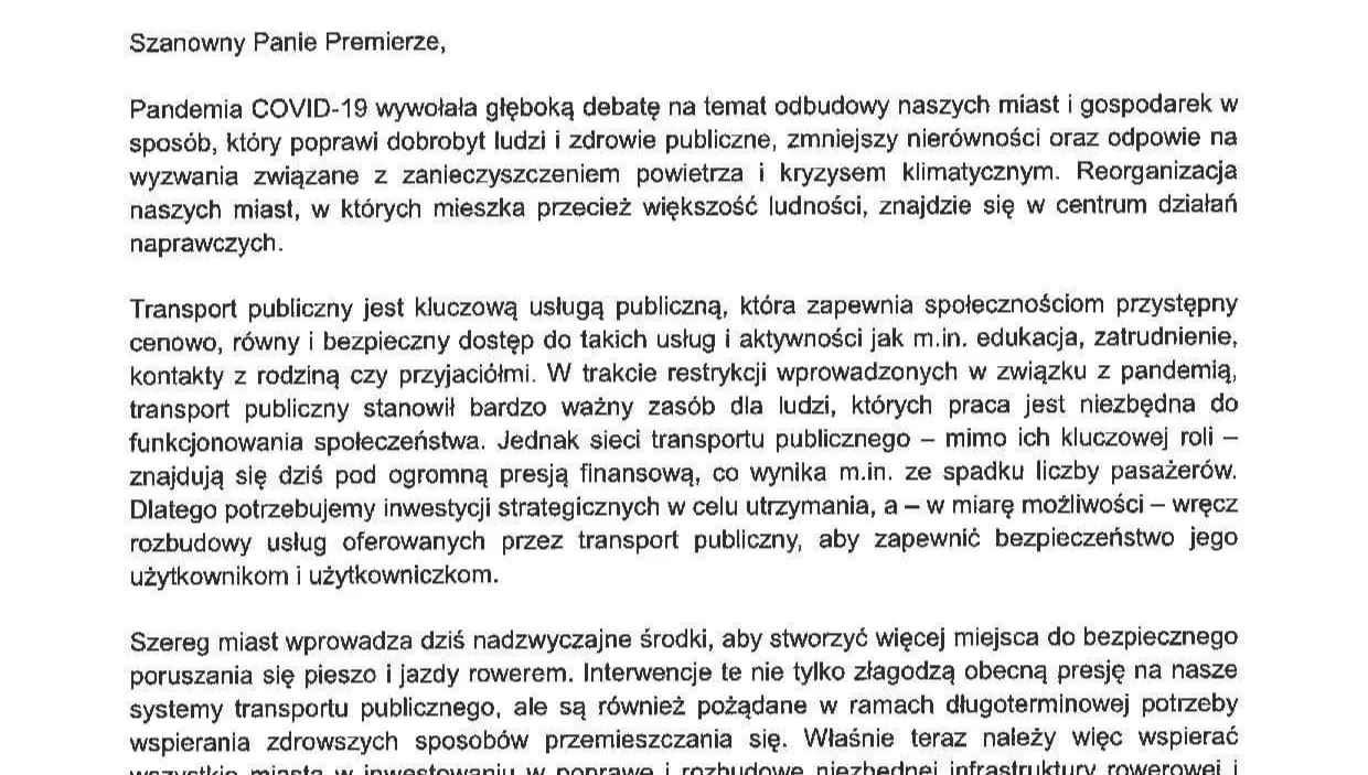 Chce "zielonej odbudowy". Bezczelny apel Trzaskowskiego do rządu