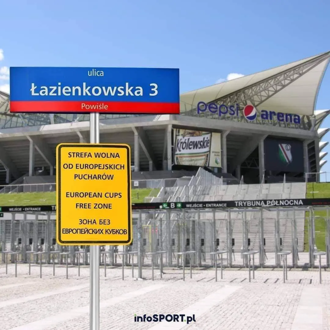 Legia Warszawa - strefa wolna od...