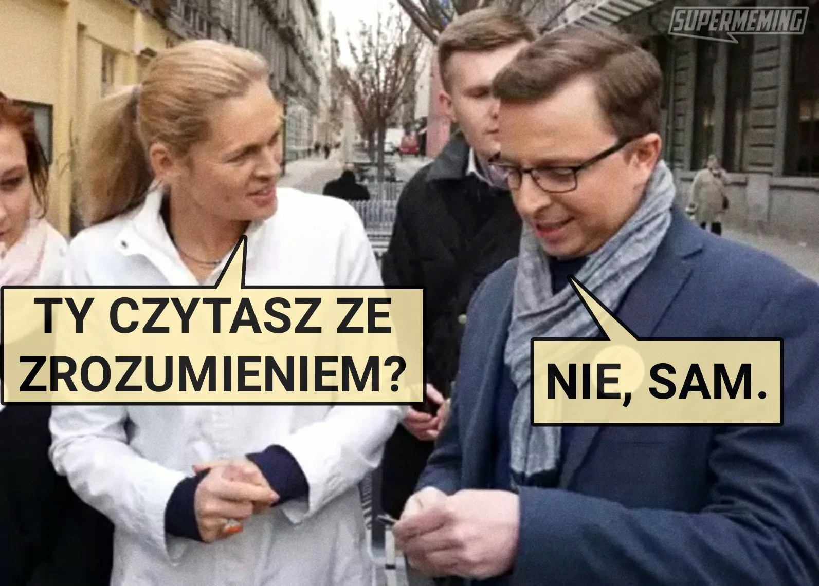 Ze zrozumieniem?