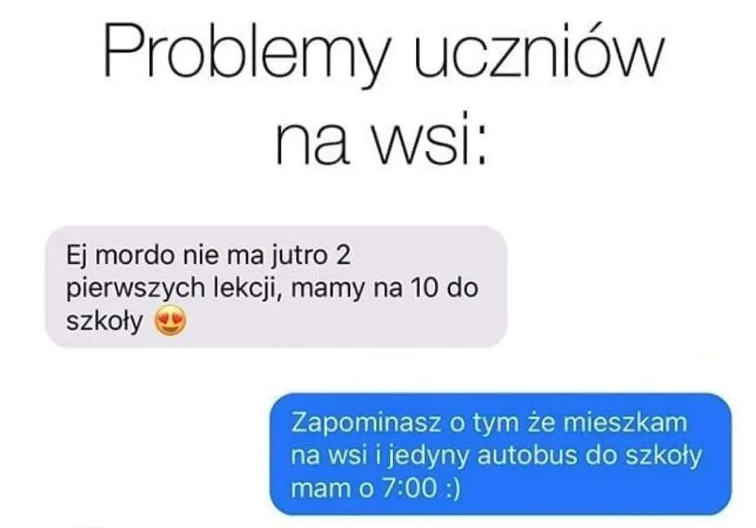 Problemy uczniów