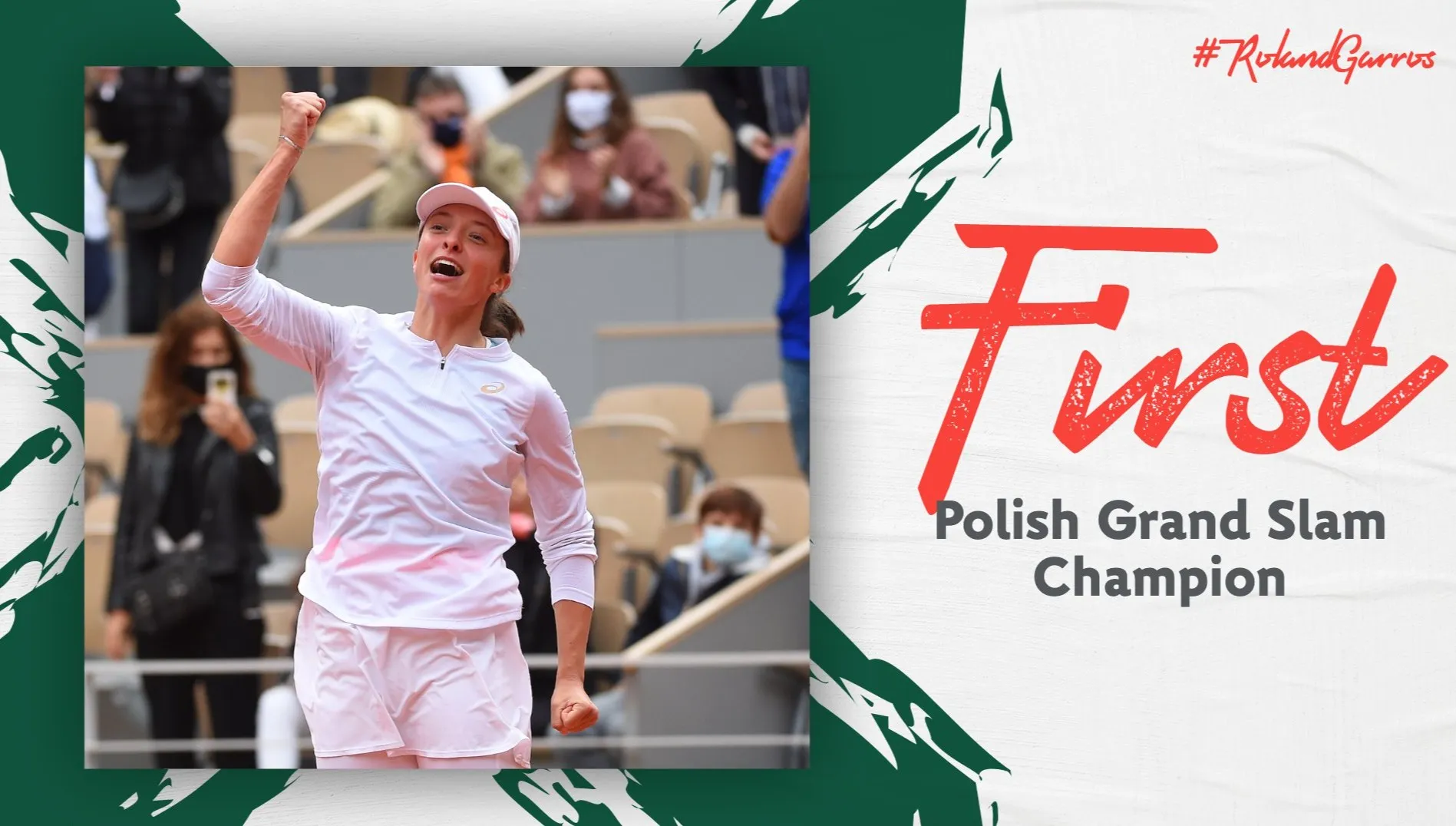 "Iga, kocham Cię" - na Twitterze euforia. Polska tenisistka wygrywa French Open