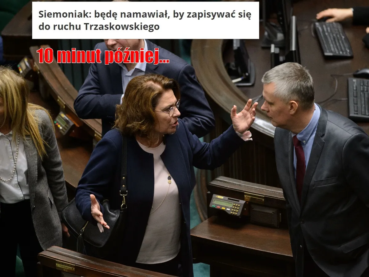 Tomek namawia