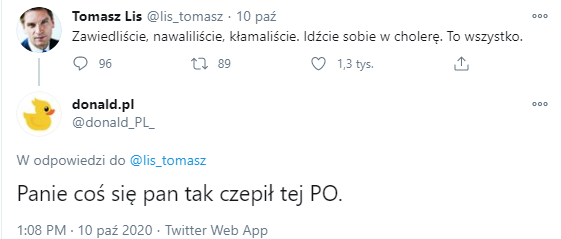 Rozmowa z Lisem