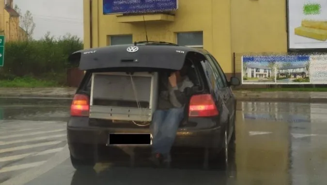 Transport nie dotarł do celu. Szyki pokrzyżowała policja