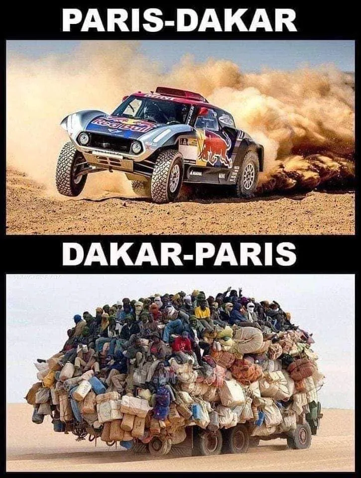 Paryż-Dakar vs Dakar-Paris