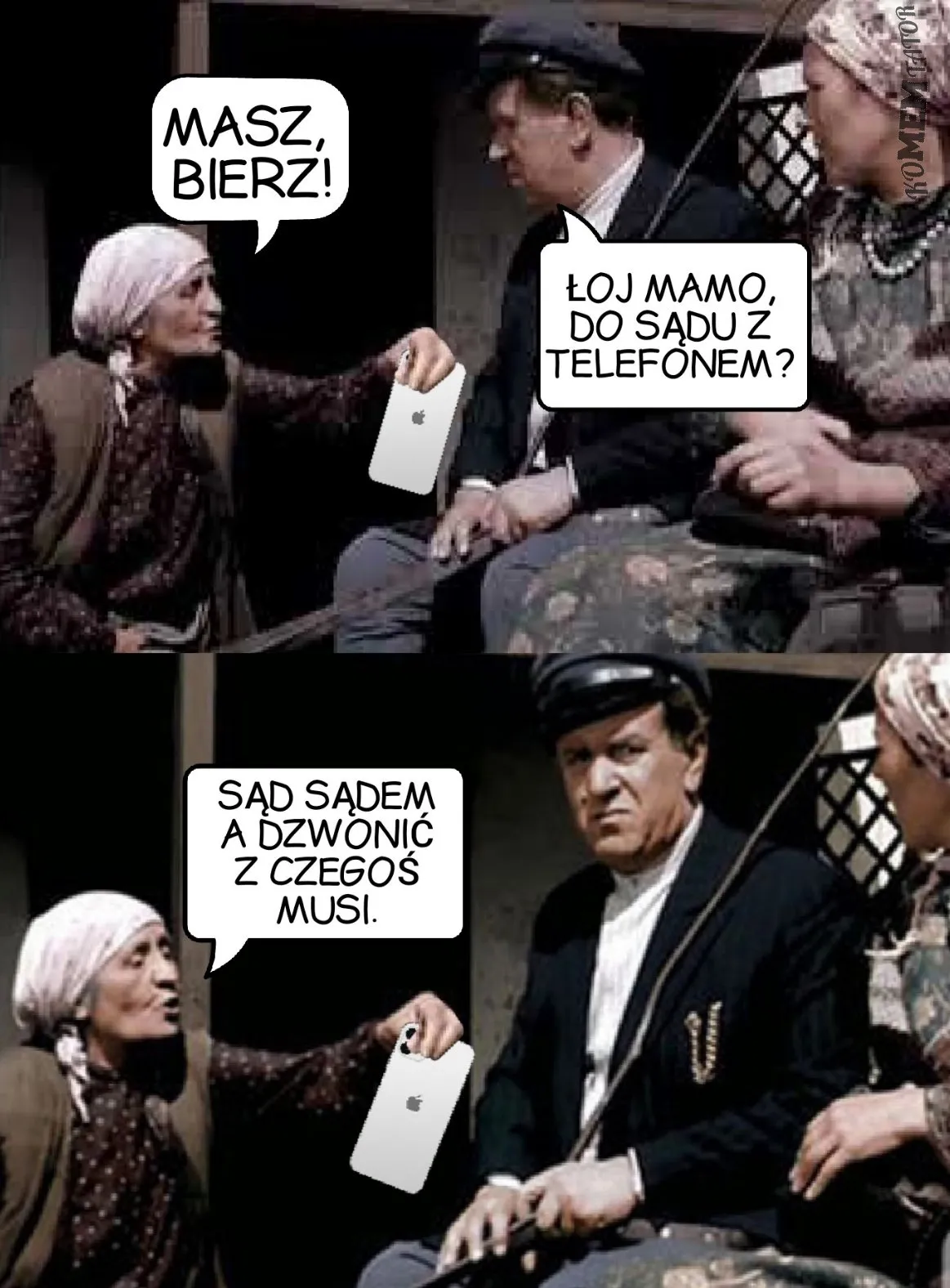 Do sądu z telefonem?!