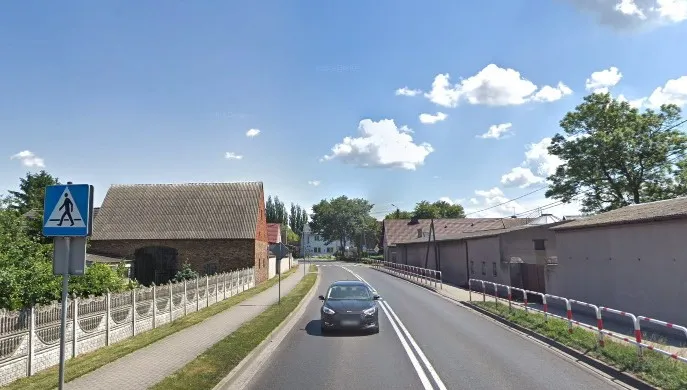 Droga koło Mogilna już przejezdna