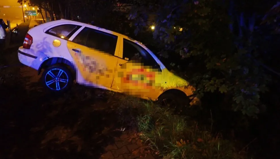 Pijacką ucieczkę pokrzyżowało drzewo. 19-latkowi grozi nawet pięć lat więzienia