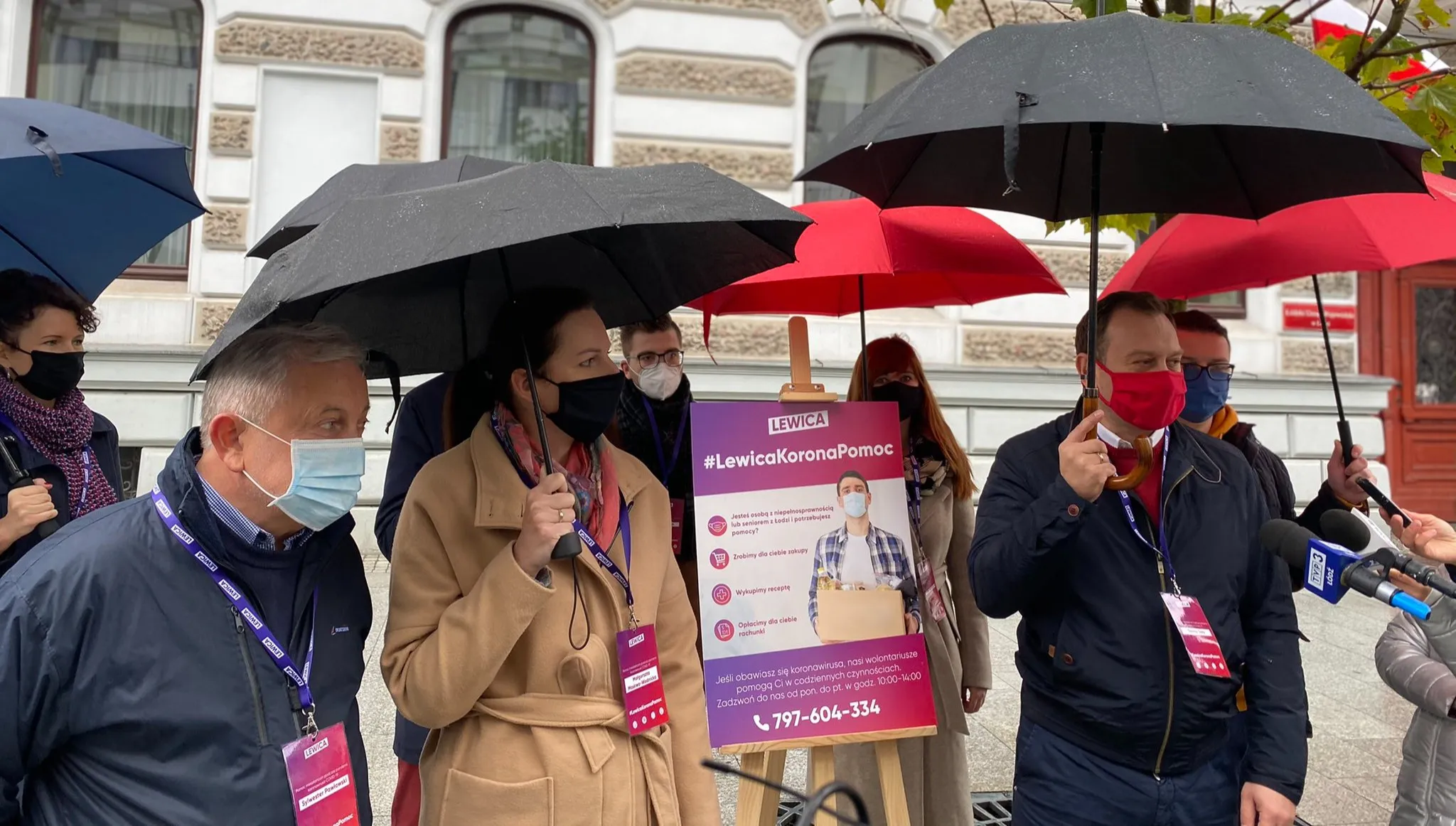 Łódź: Lewica uruchamia "koronapomoc"