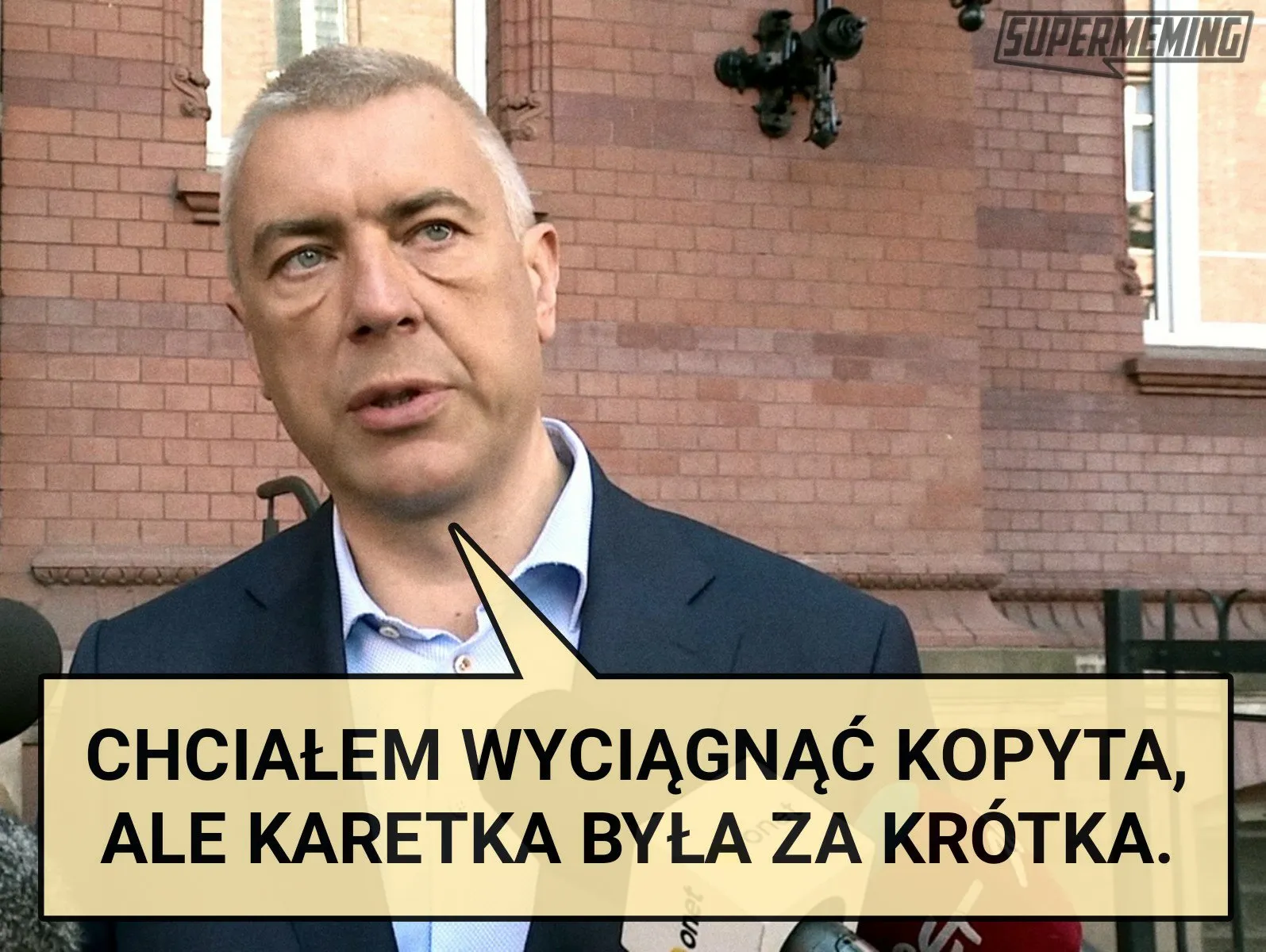 Karetka była za krótka