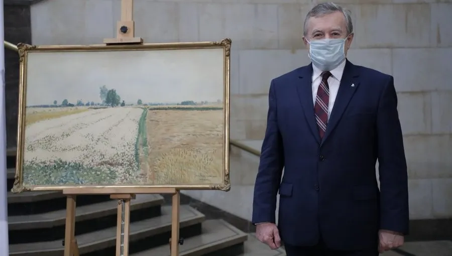 Zaginiona akwarela Masłowskiego wróciła do zbiorów! "Gryka" w Muzeum Narodowym w Warszawie