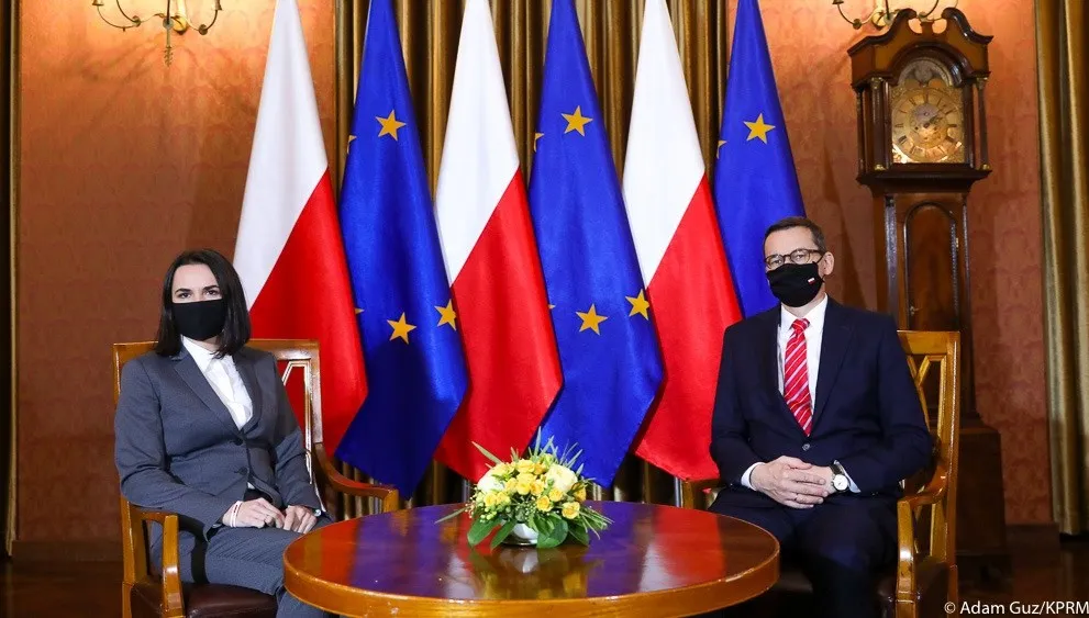 Cichanouska o Polsce: „Chcemy przynieść korzyść państwu, które nas przyjęło”