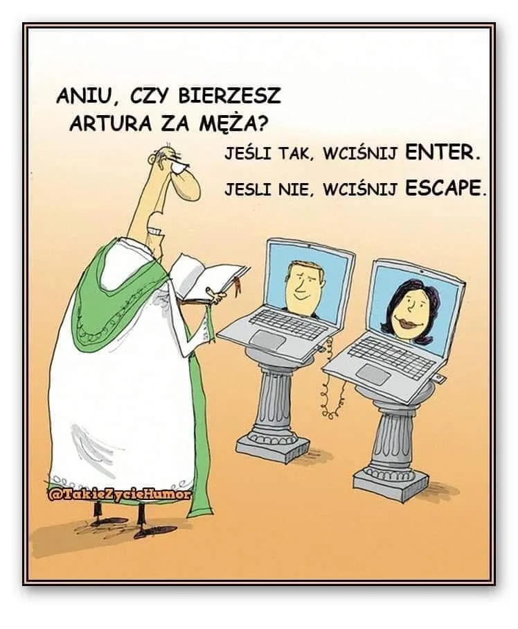 Czy bierzesz tę oto Annę za żonę?