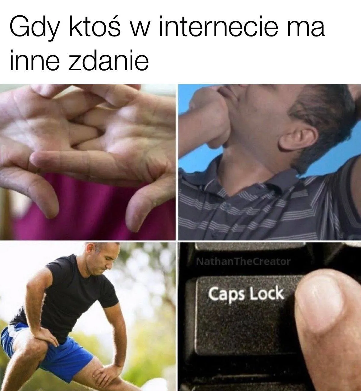 Gdy ktoś ma inne zdanie